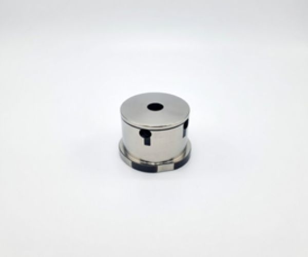 Hardened self-lubricating steel bushing