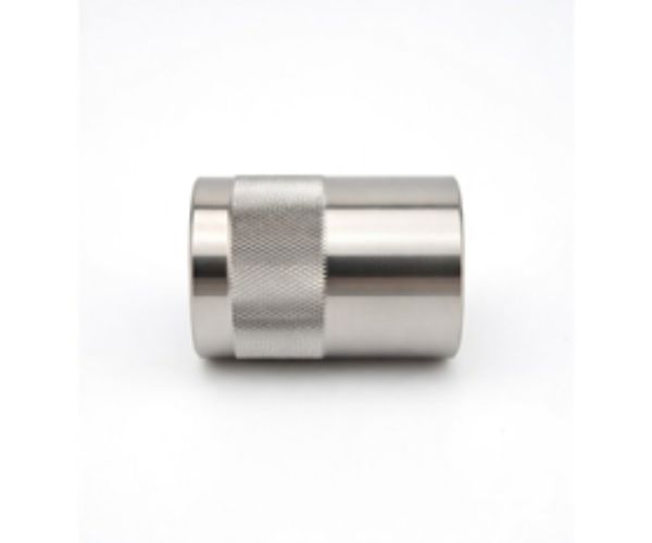 SS303 knurled sleeve with internal threading