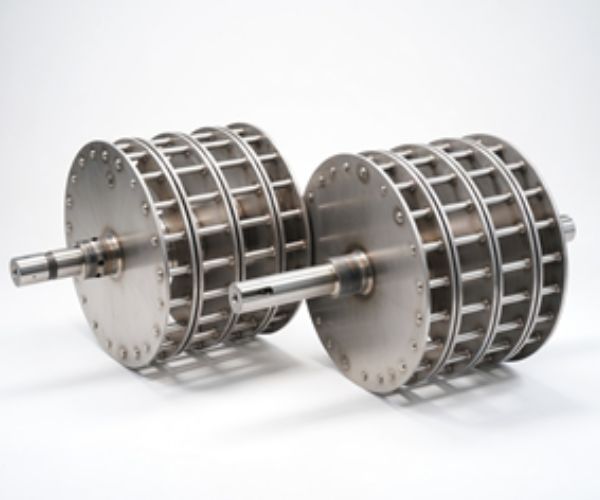Precision ground pulverizer rotor