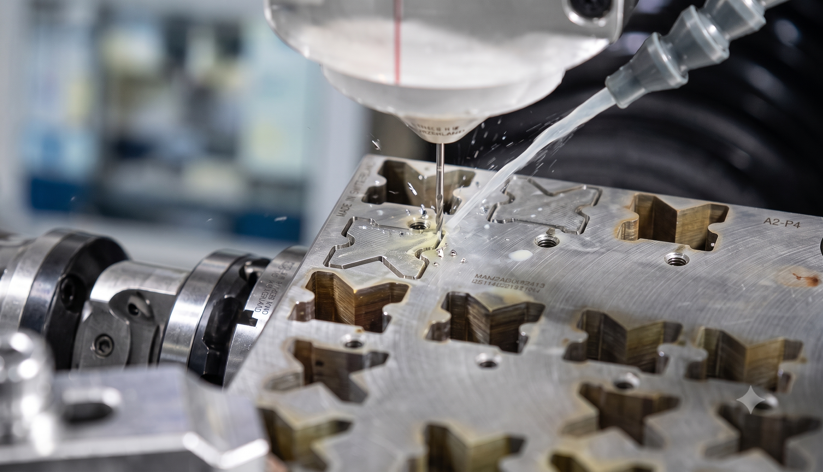 Wire-cut EDM machining for accurate profiles