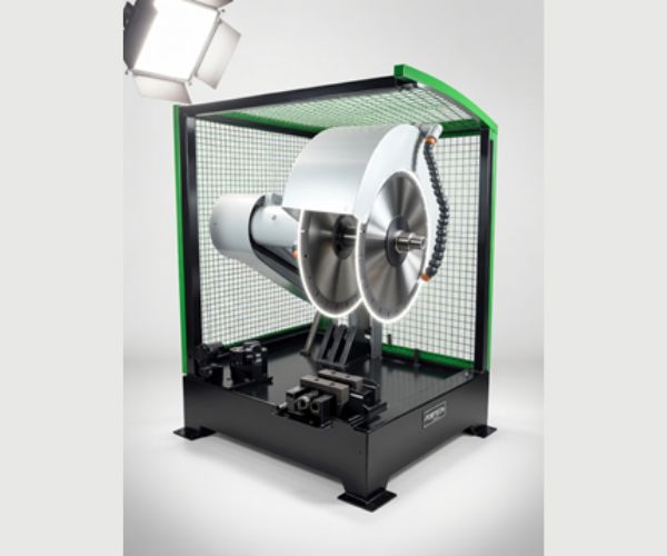 Auto feed guarded SPM casting cutting machine
